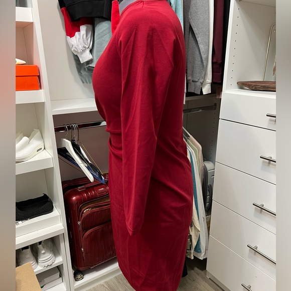 Red long Sleeve Formal Dress Size XL - Picture 2 of 5
